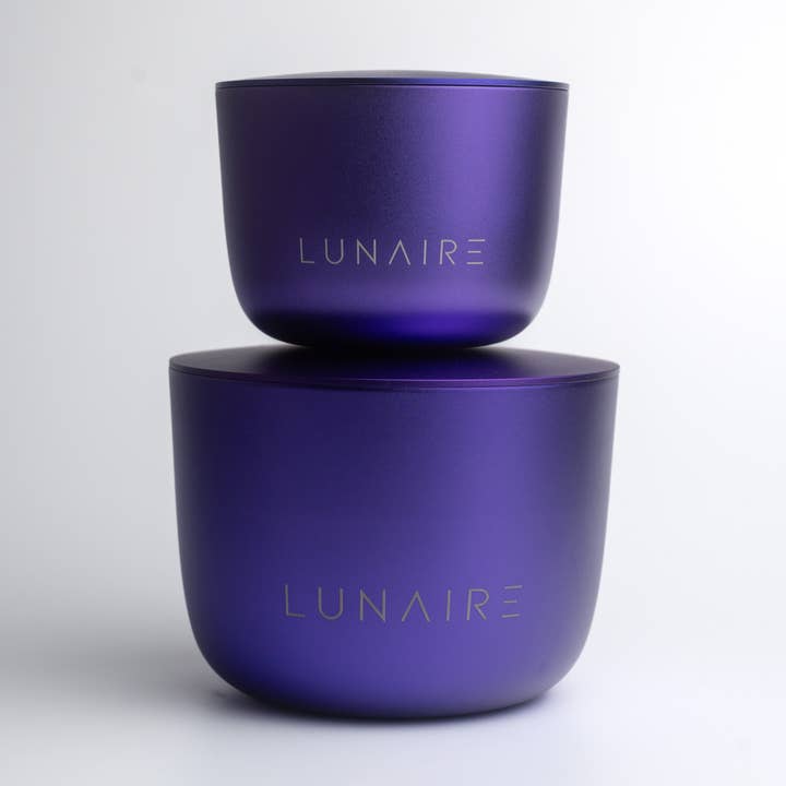 Forever Jar Amethyst | Aluminium Forever Candle for wholesale by Lunaire