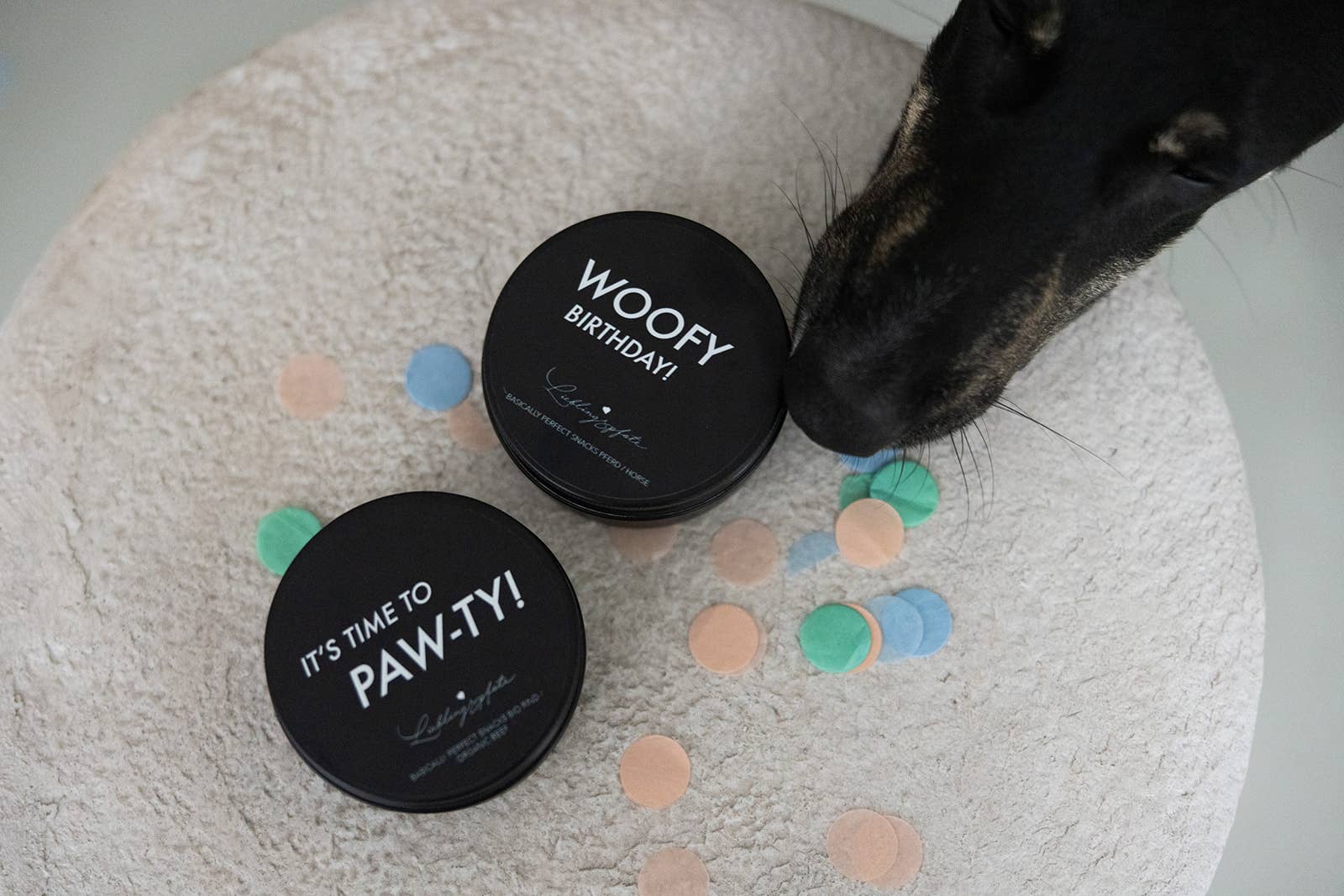 Lieblingspfote - Wholesale Pet Treats - Dog - Party Snacks - WOOFY BIRTHDAY - Horse 60g3