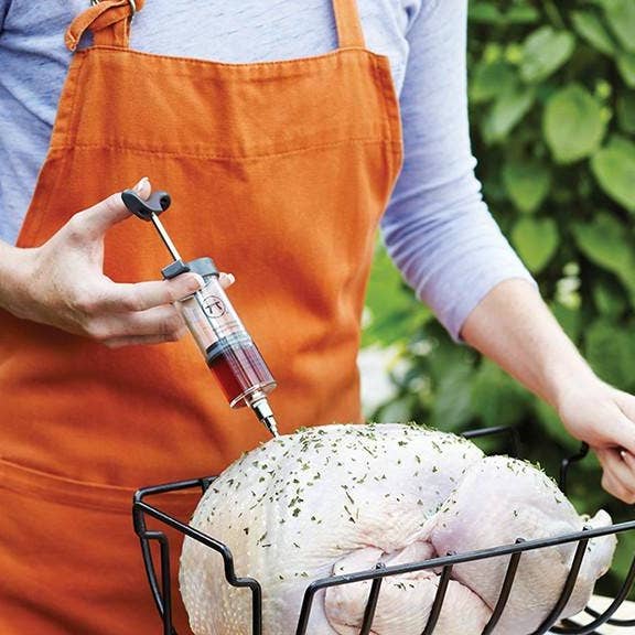 Fox Run Brands - Wholesale Kitchen Tool/Gadget - Outset Marinade Injector with Removable Injector Needle, 6"1