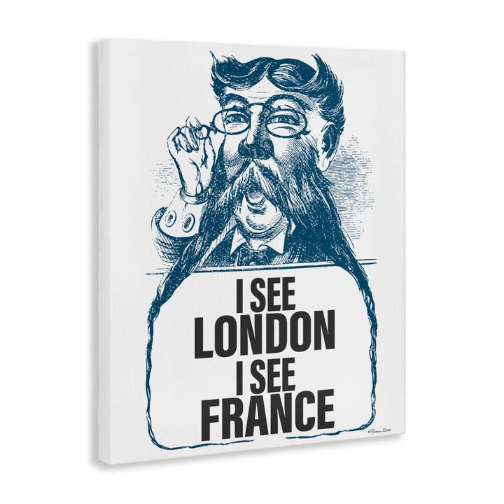 Stupell Industries - Wholesale Wall Sign - I See London & France - Unframed Wall Art10
