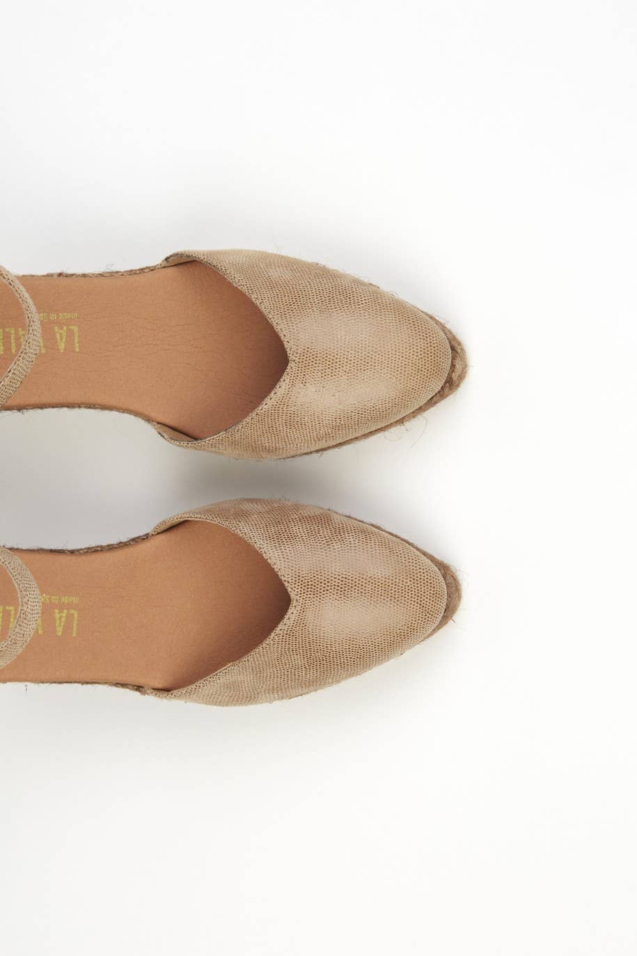 La Valeta Espadrilles-Ibera Factory Shoes slu - Wholesale Lifestyle Sneakers - Women's - Leticia Taupe | Women's Medium Wedge Espadrilles6