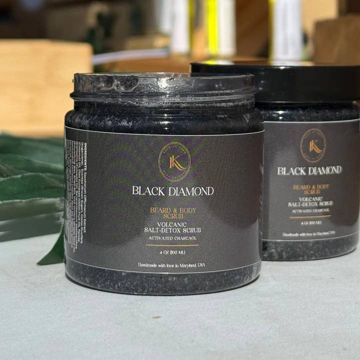 Black Diamonds: Detox Scrub for wholesale by Krem au Krem, LLC