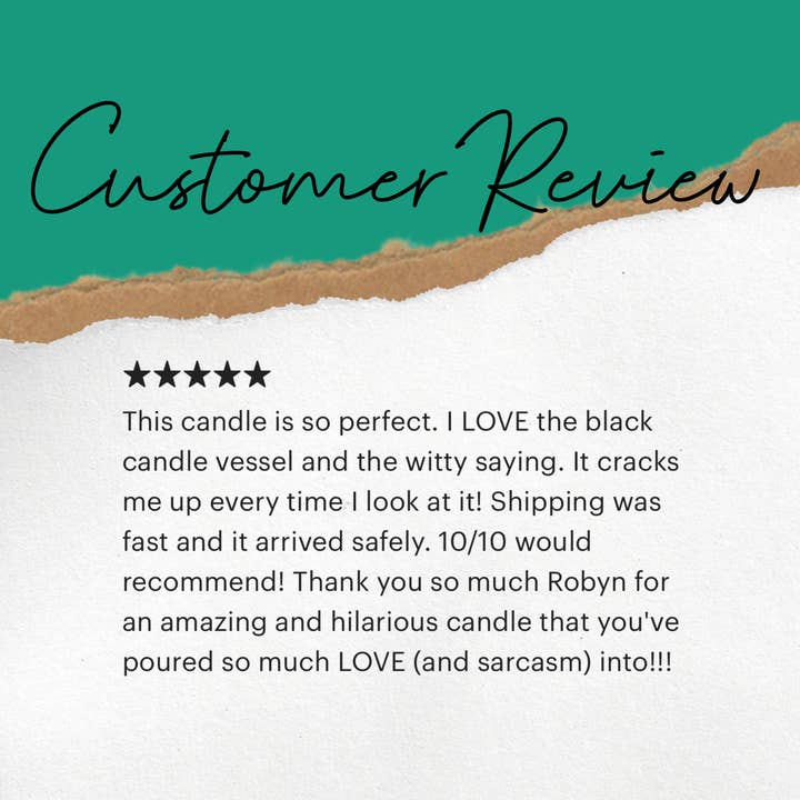 Making More - Wholesale Jar/Filled Candle - DOING MY FUCKING BEST 8 oz. Funny Snarky Sarcastic Candle1