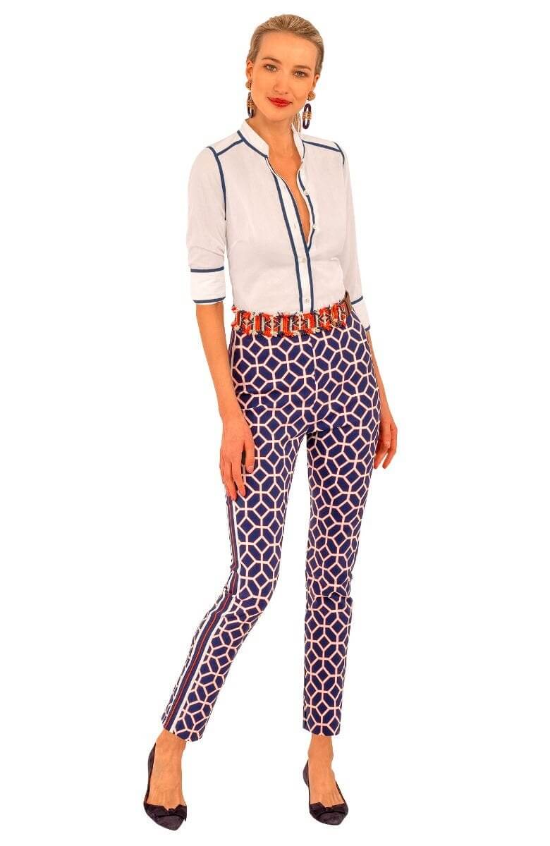 Gretchen Scott LLC - Wholesale Broek - Dames - GripeLess Aantrekbroek - Lucy In The Sky With Diamonds8