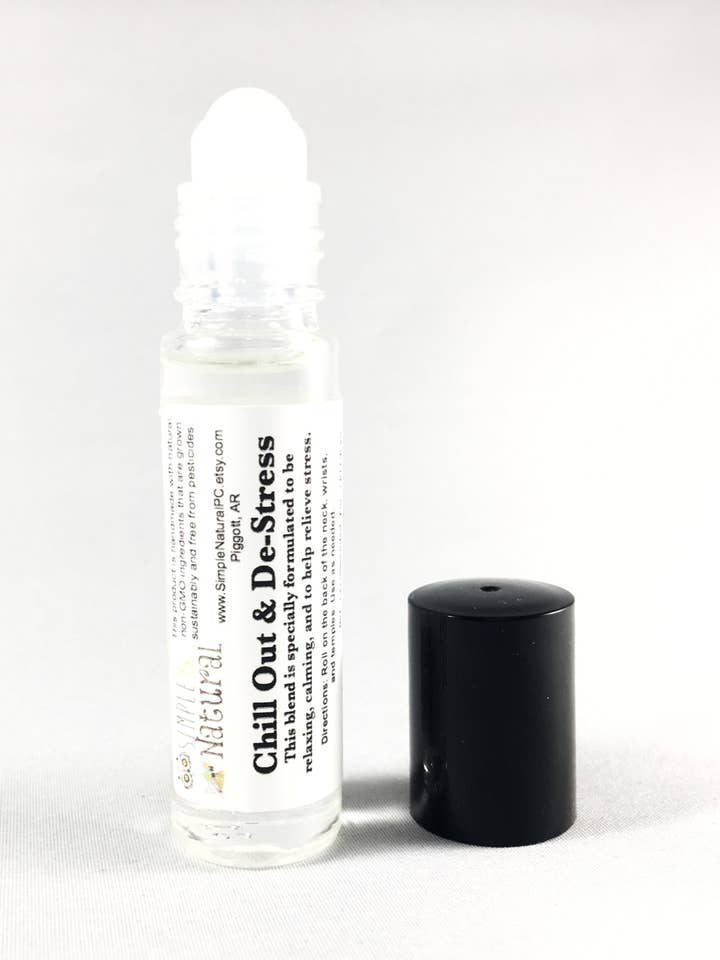 Chill Out & De-Stress - Essential Oil Roll On for wholesale by Simple Natural Apothecary