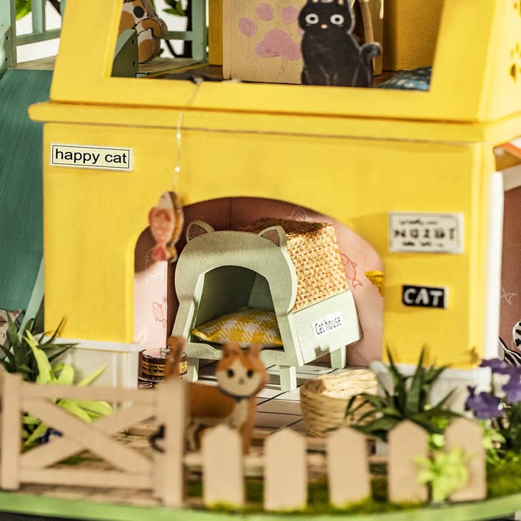 Robotime Cat House Model - Paper