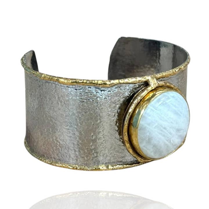 Bella Silver Cuff for wholesale by Koda Wearables