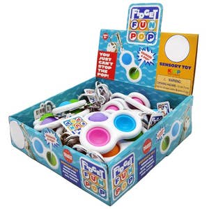 ALEX Push Pop Fidget - Octagon Teal