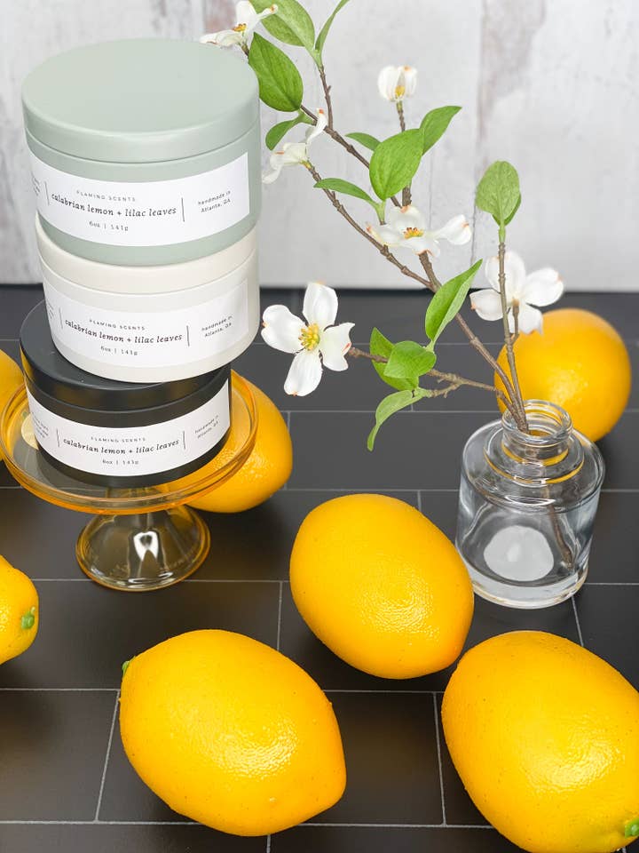 Calabrische citroen+lila bladeren voor wholesale door Flaming Scents