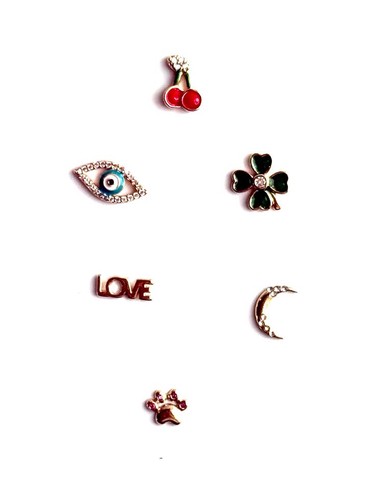 Confetti Charms for wholesale by HoopLa