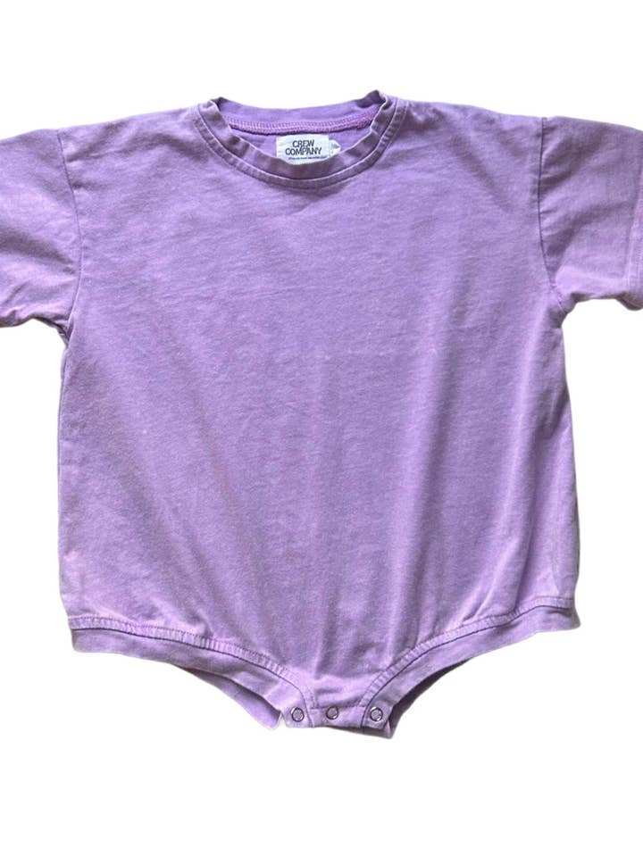 Amethyst T-Shirt Romper for wholesale by Crew + Company