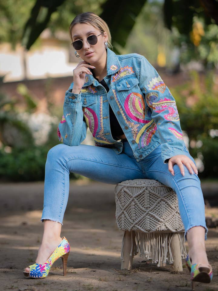 Casaco Starburst por atacado de Sohana