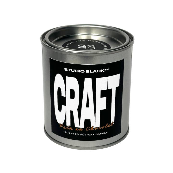 Craft – 8oz Soy Wax Scented Candle for wholesale by Studio Black