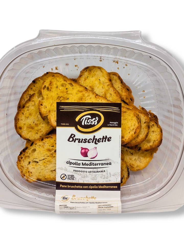 Bruschettas de cebola -130 gr. por atacado de CENTRO DOLCE FRIULI