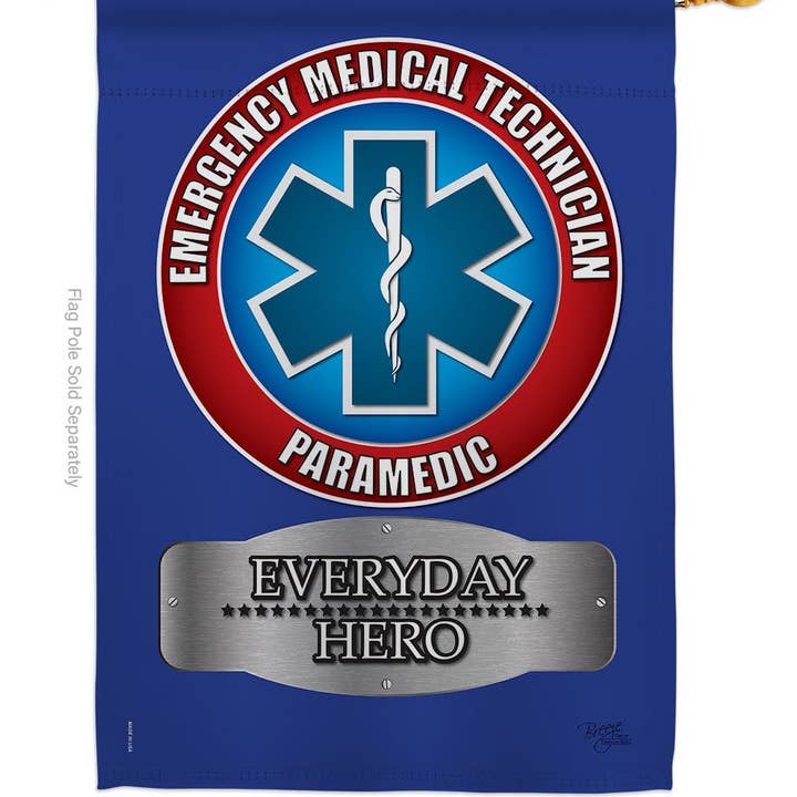 Two Group Flag Co - Wholesale Flag - EMT First Responders Decor Flag