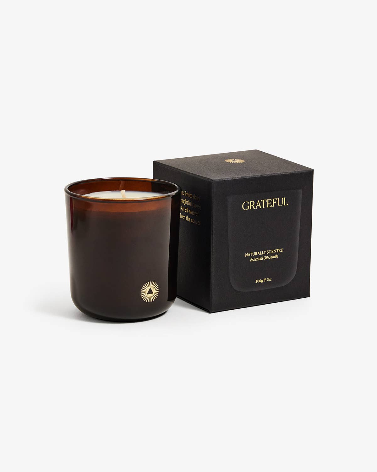 Intelligent Change - Vendita all'ingrosso Candela in vasetto - Candela all'olio essenziale Grateful Pure - Ingrediente naturale al 100%2