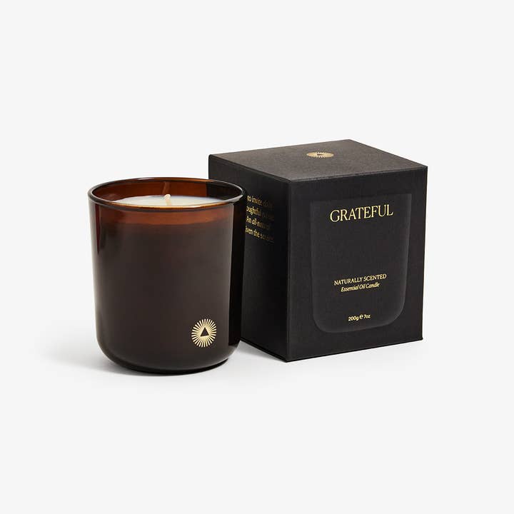 Intelligent Change – Vela em jarro/copo por atacado – Vela de Óleo Essencial Grateful Pure - 100% Ingrediente Natural2