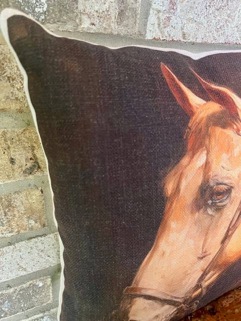 Rustic Nester - Wholesale Throw/Decorative Pillow - Equestrian  horse home decor throw pillow, Western home 3