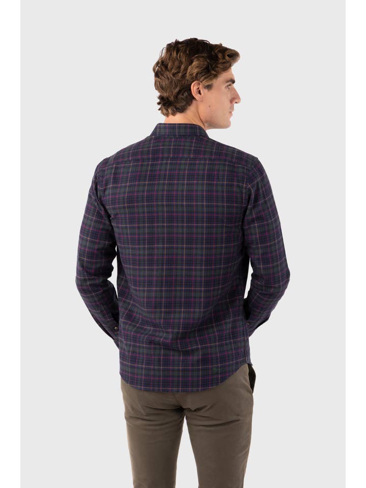 williot - Venta al por mayor Camisa con botones - Hombre - Sobrecamisa Viella Marino
