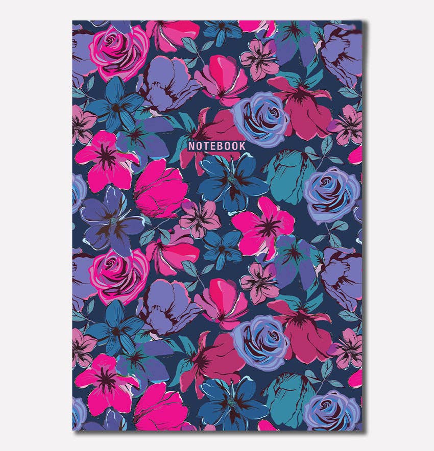 Camille’s Closet - Wholesale Stationery/Notecard Set - Rose Garden Stitched Notebook & Note Pad Set2