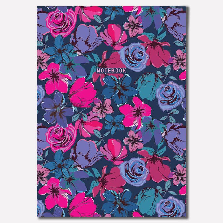 Camille’s Closet - Wholesale Stationery/Notecard Set - Rose Garden Stitched Notebook & Note Pad Set2