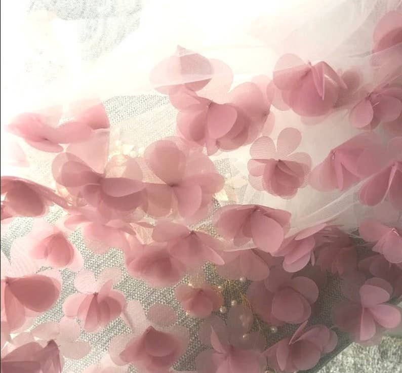 PETRA KARA BRIDAL - Venta al por mayor Velo - Mujer - Velo de boda con flores 3D en preventa4