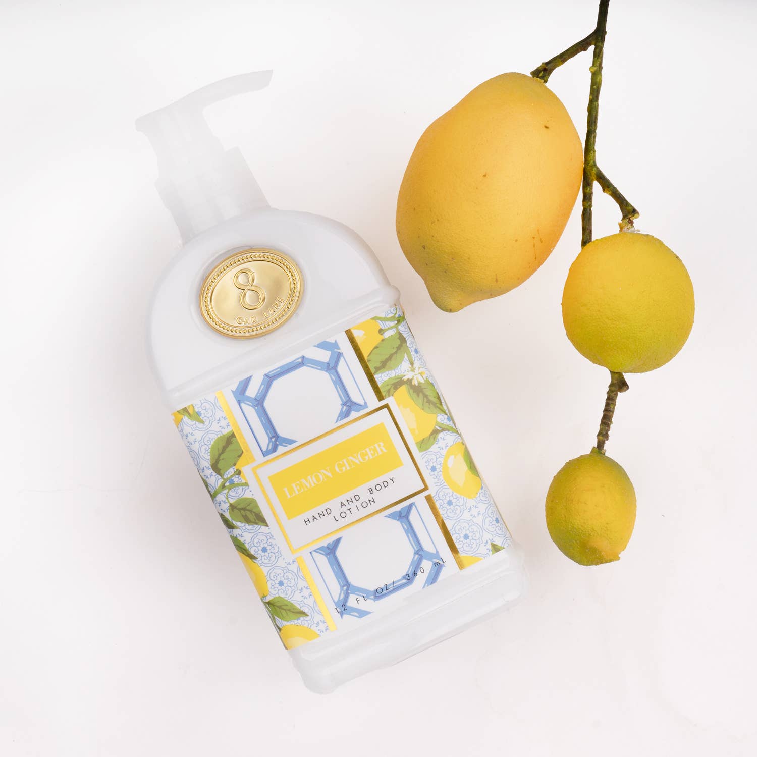 8 Oak Lane – Großhandel Hand- & Körperlotion – Hand- und Körperlotion Lemon Ginger 300 ml2