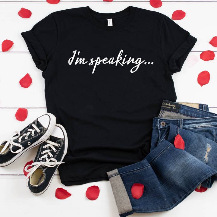 I'm Speaking Shirt, Kamala Harris Shirt, Vice President Shirt, Feminist Shirt, Democrat Shirt, Girl Power, Woman Power, Women's March for wholesale by PrimestoreUS