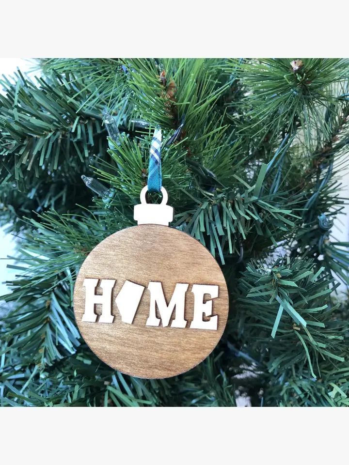 My HOME Apparel - Wholesale Ornament - Wooden "HOME" Ornaments (Various Provinces)2