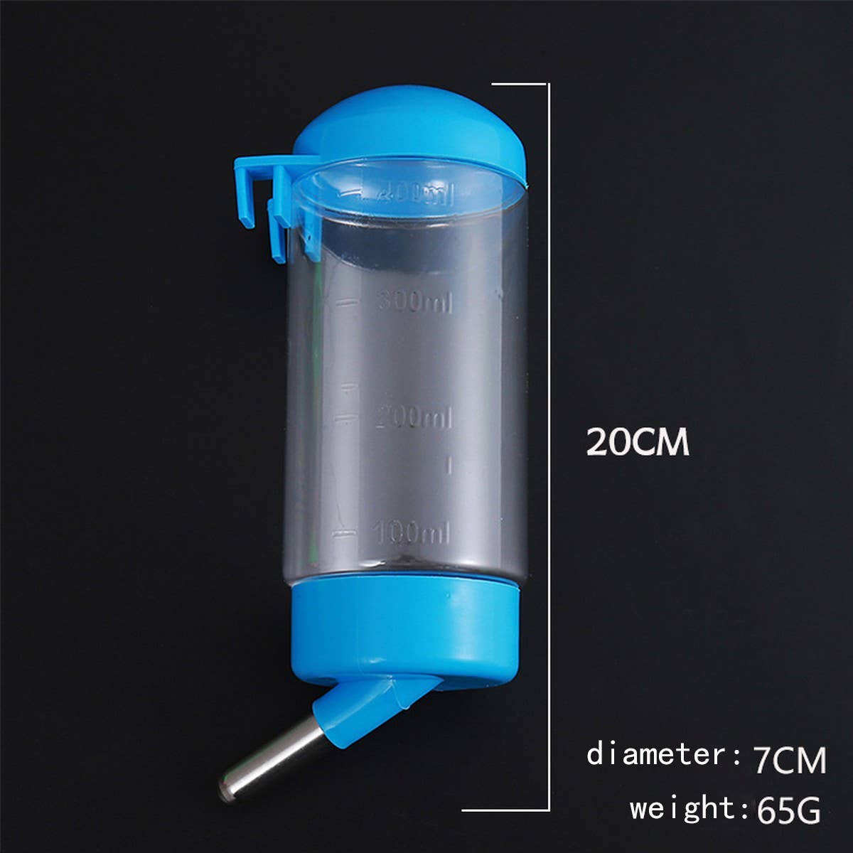 PAWPAWwholesale - Wholesale Pet Water Bottle - Dog - Portable 400ML Pet Water Bottle for Cages Cats Dogs_CWMM53788