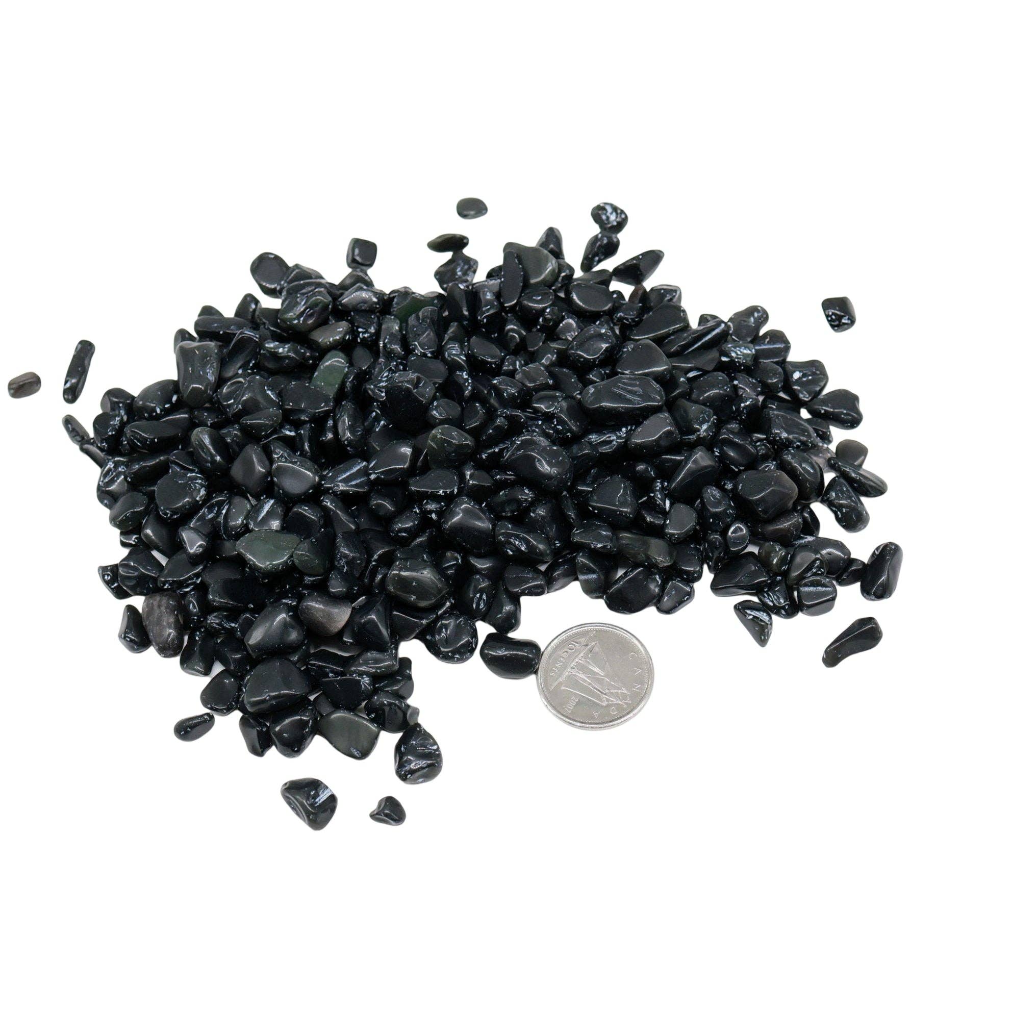 Arômes & Évasions - Vente Pierre et cristal de spiritualité - Pierre - Chips roulés - Arc-en-ciel en obsidienne4