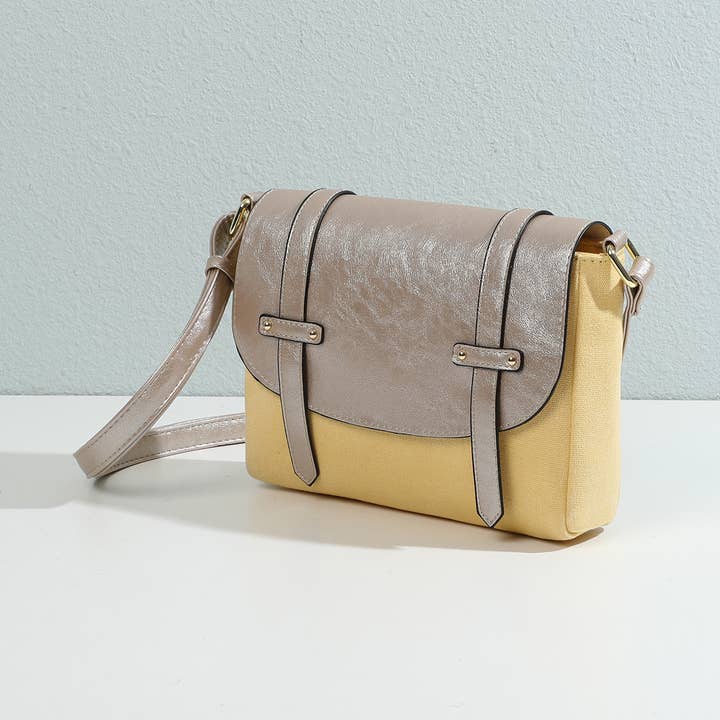 Pochette bandoulière bimatière pour la vente par INES DELAURE