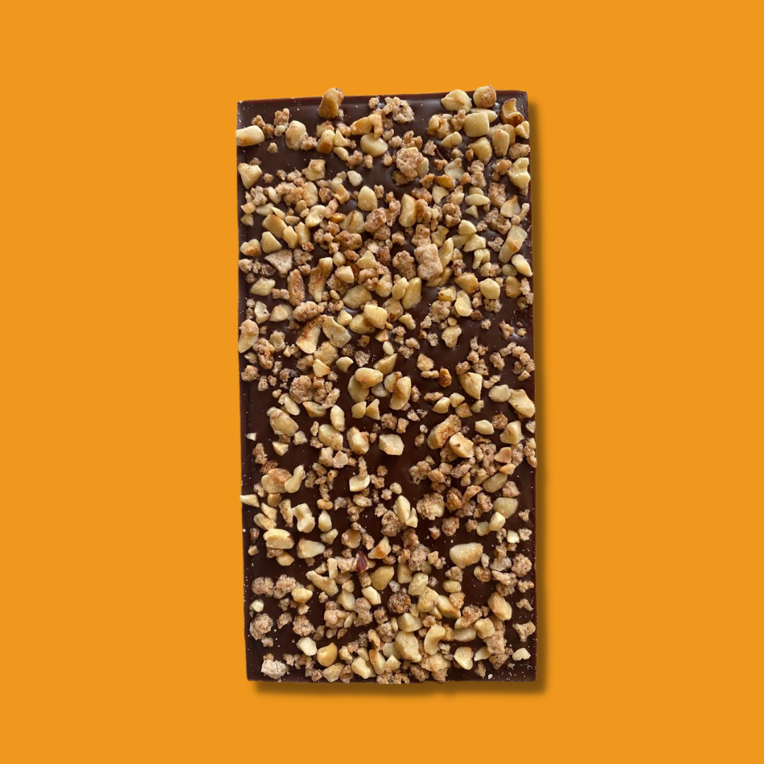 Well&Truly - Wholesale Chocolate Bar - Caramelised Hazelnut Oat M&LK Chocolate 10x90g3