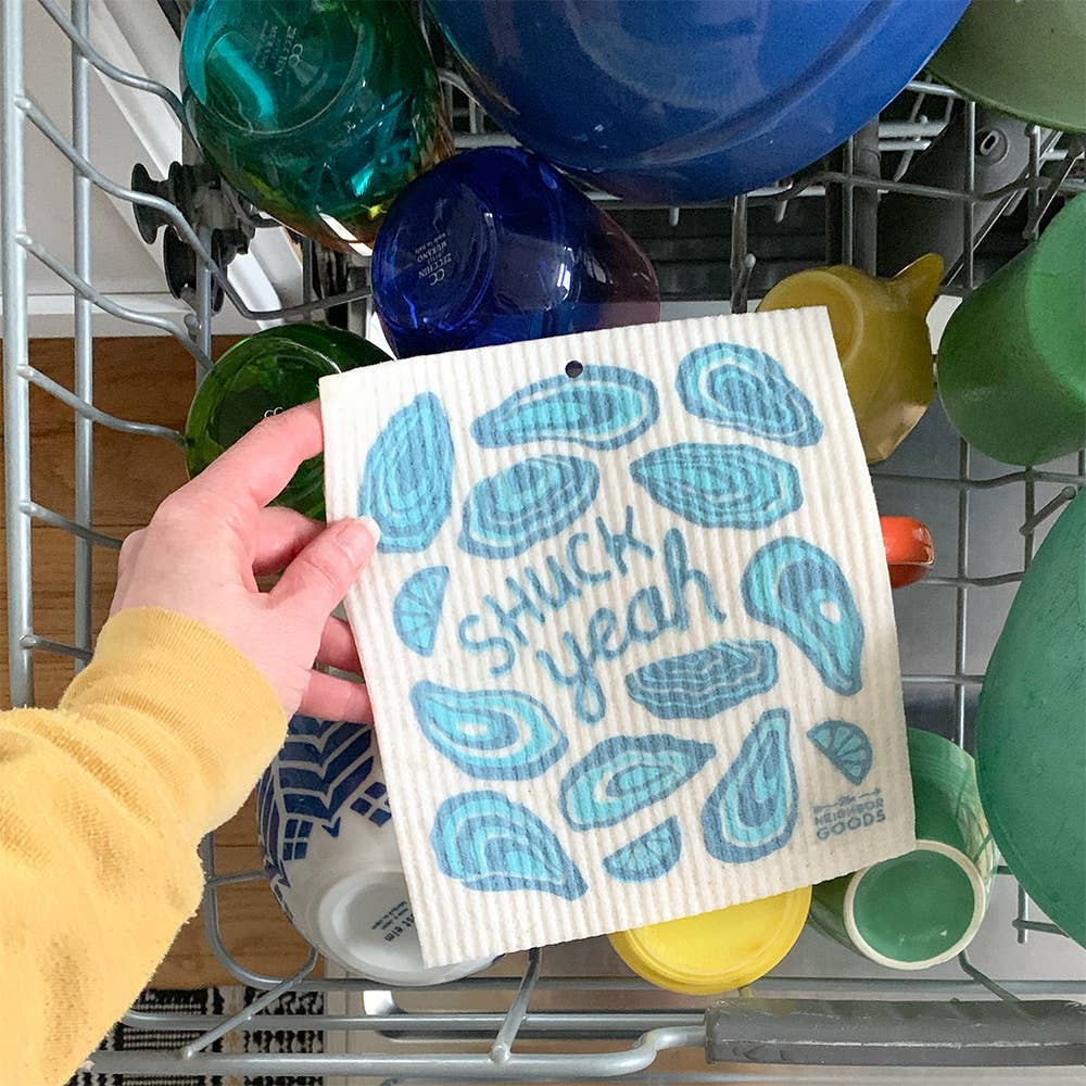 The Neighborgoods - Wholesale Dishcloth - Oyster Sponge Cloth3