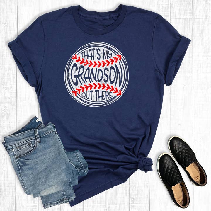 Isso é o meu neto lá fora Beiseball Tee Gráfico por atacado de The Way Down South