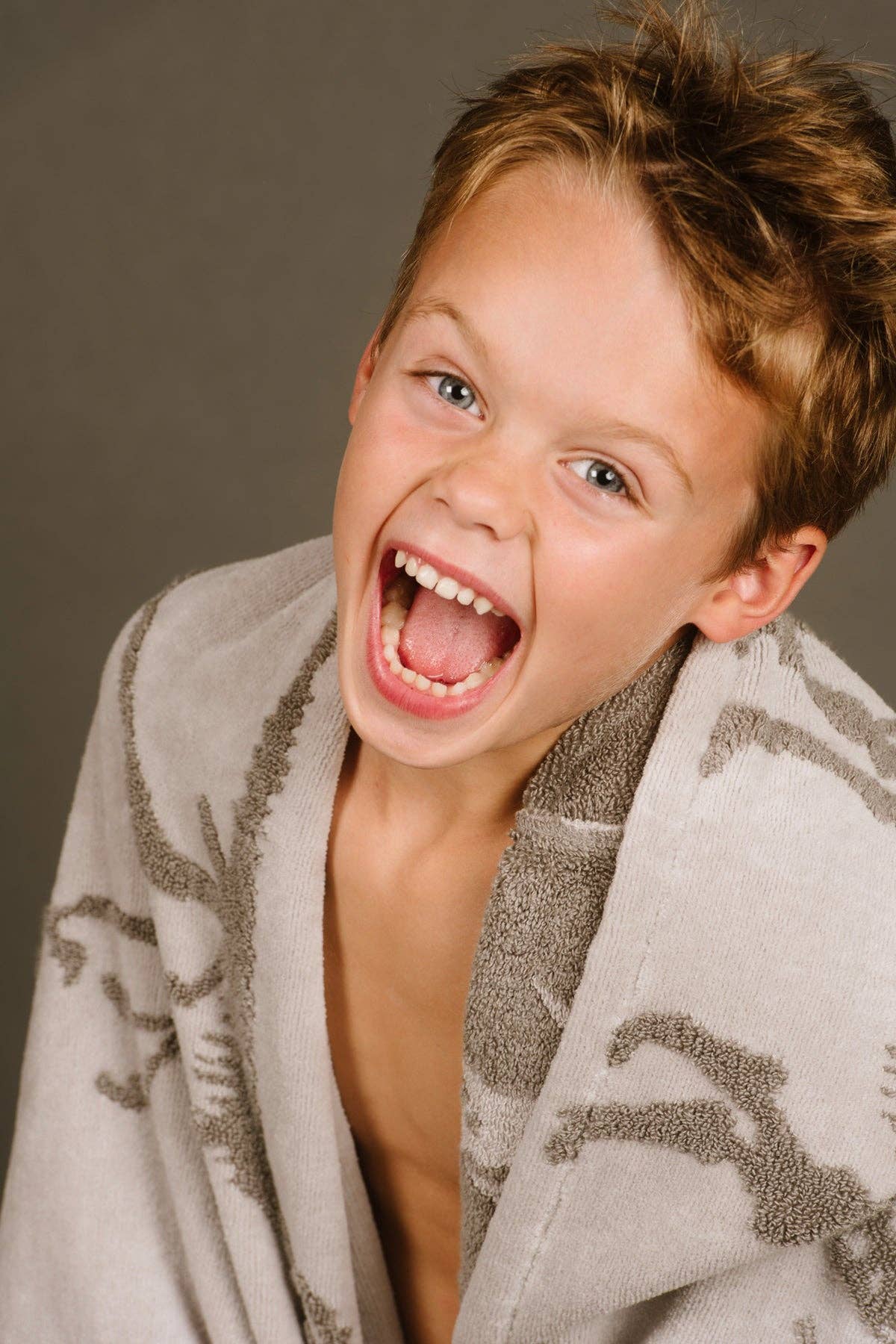 Mesozoic Grey Towels for wholesale on Faire8