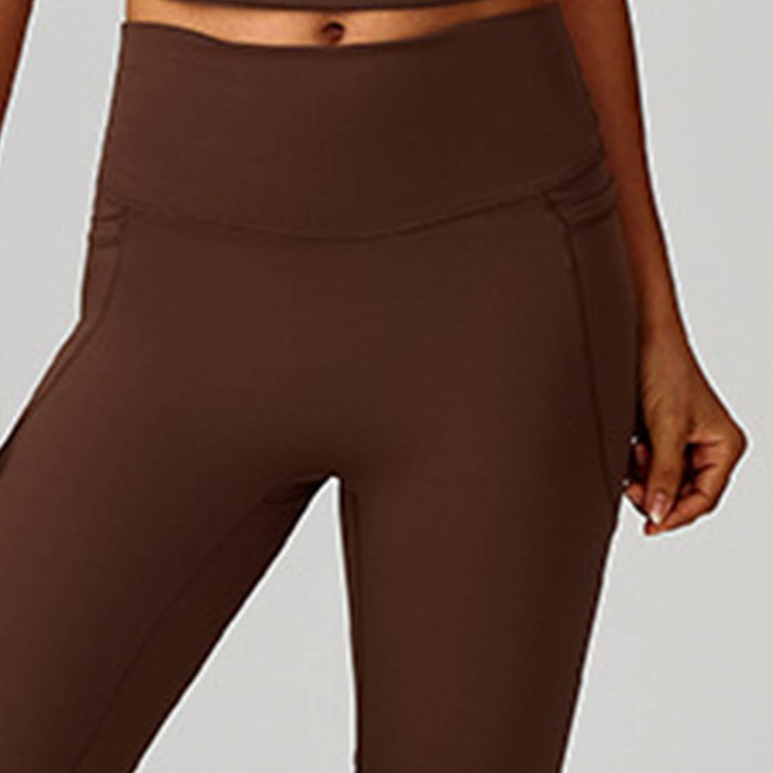 Sodalemon – wholesale Activewear set – Women′s – Women Yoga Set: Asymmetric Strap Bra + High-Waist Leggings3