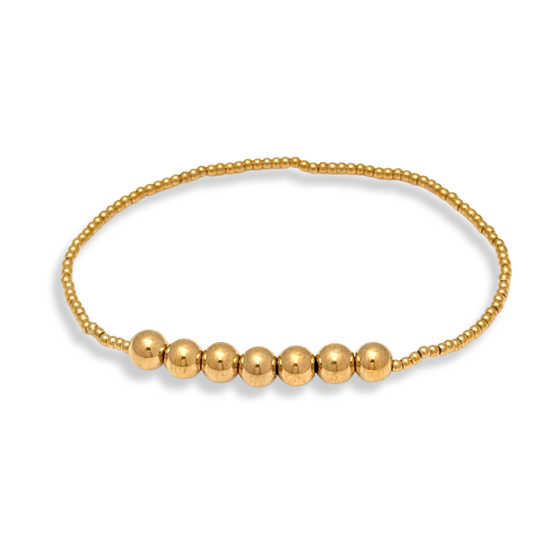 Savvy Bling - Vente Bracelet de perles - Bracelets en perles de perles et d'or étanches37