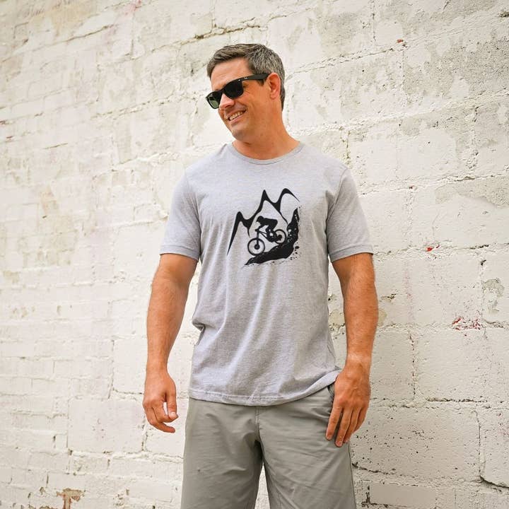 Downhill Adventures | Short-Sleeve Unisex T-Shirt for wholesale by Mila Nathan