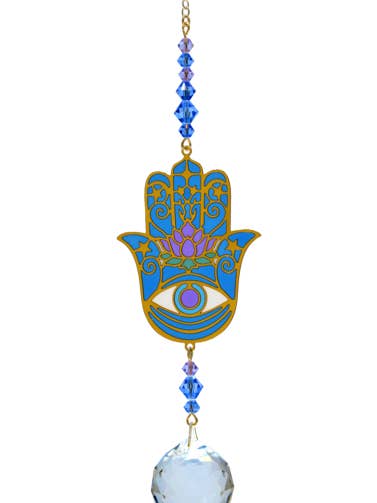 Crystal Dreams Hamsa - Mondlicht für den Großhandel von Wild Things Gifts Ltd