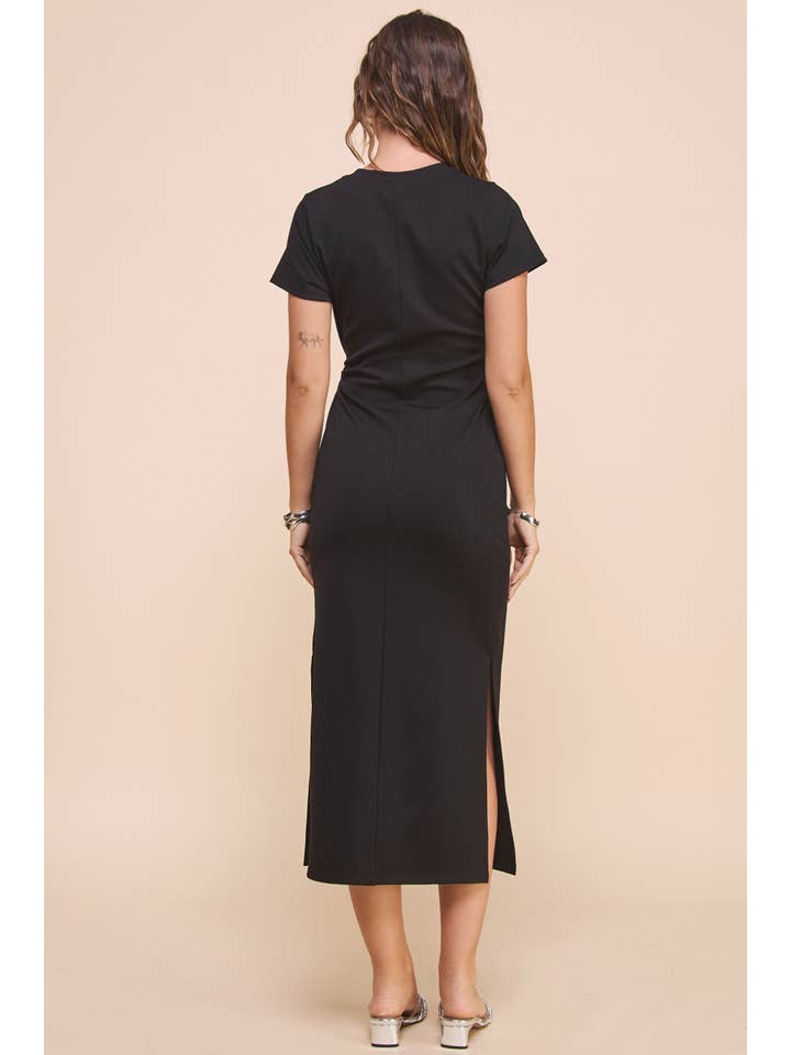 ISD1295 Anastasia Dress Black for wholesale on Faire1