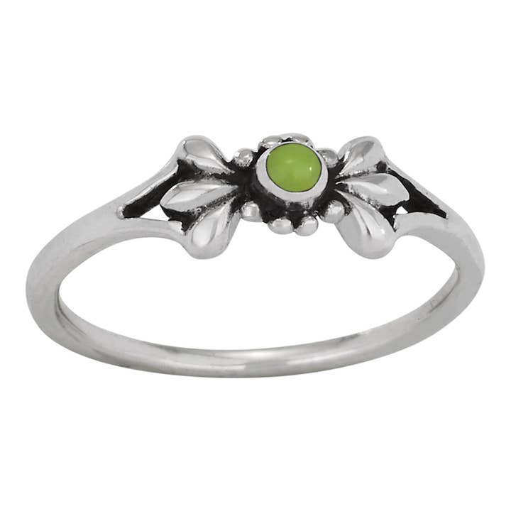 Bursting Gaspeite Sterling Silver Ring for wholesale by Tiger Mountain Jewelry