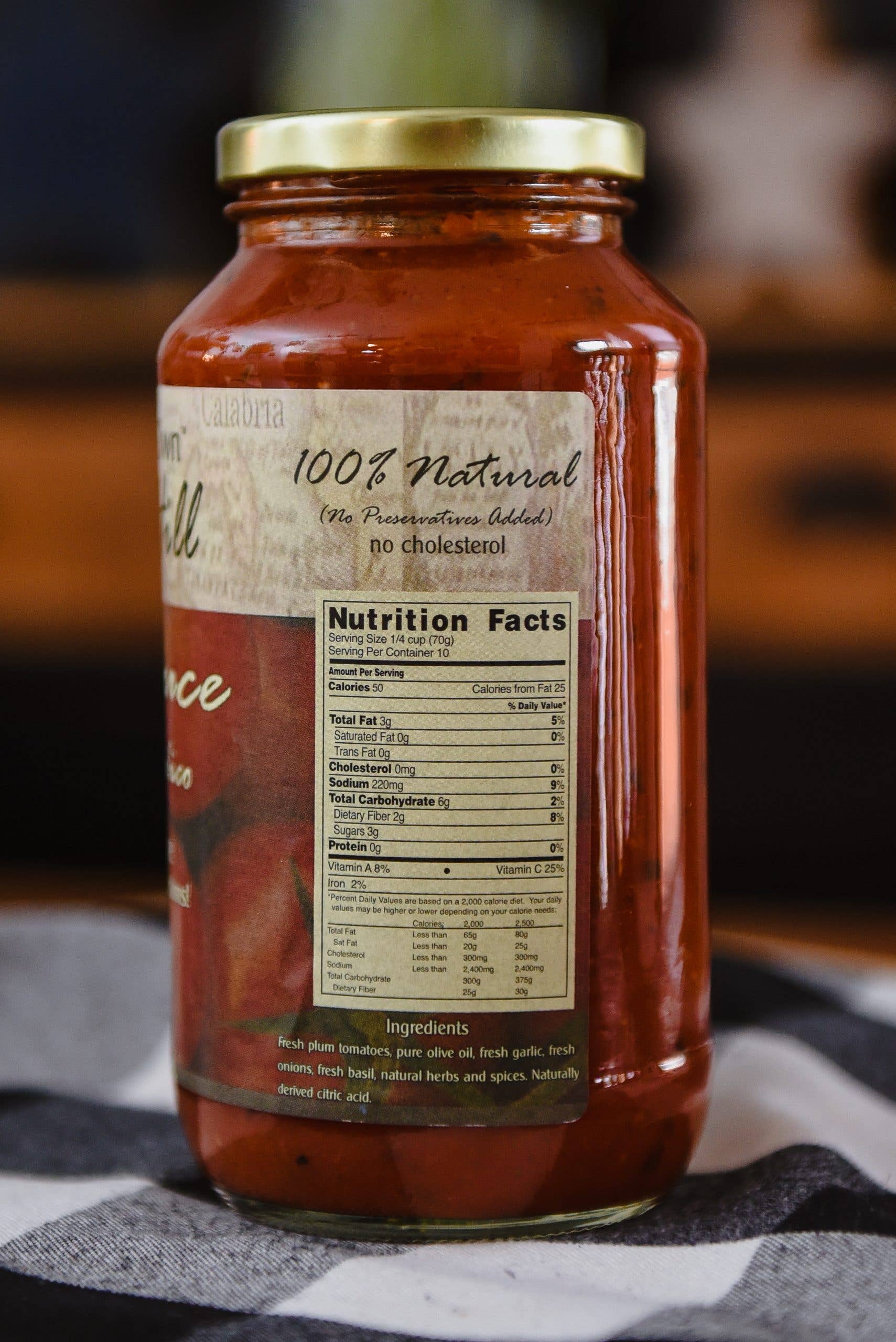 Catanzaro Food Products - Wholesale Pasta Sauce - Federal Hill Pasta Sauce®1