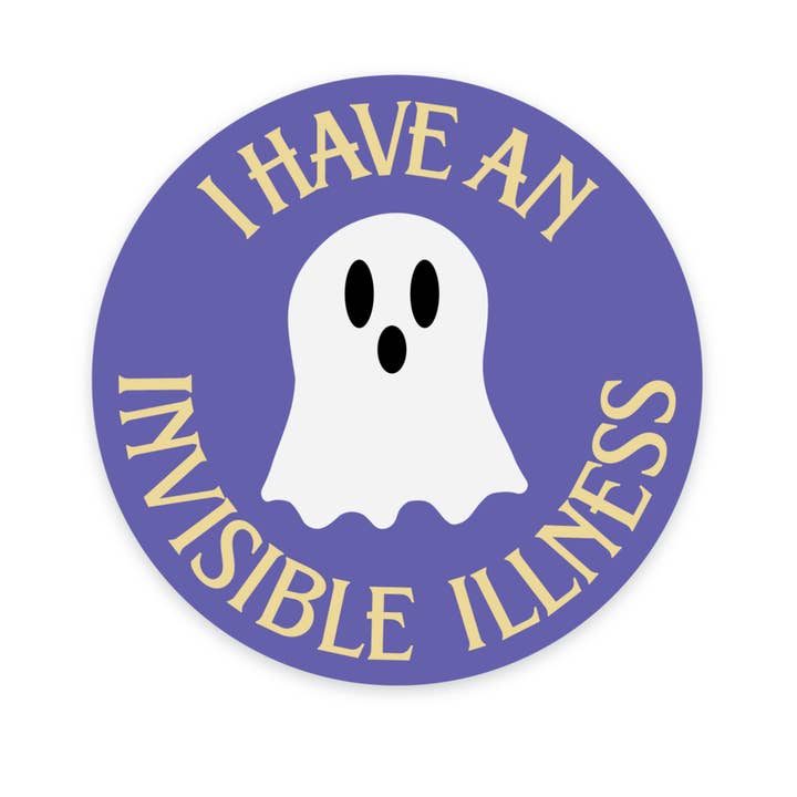Invisible Illness Decal for wholesale by Rad Girl Creations