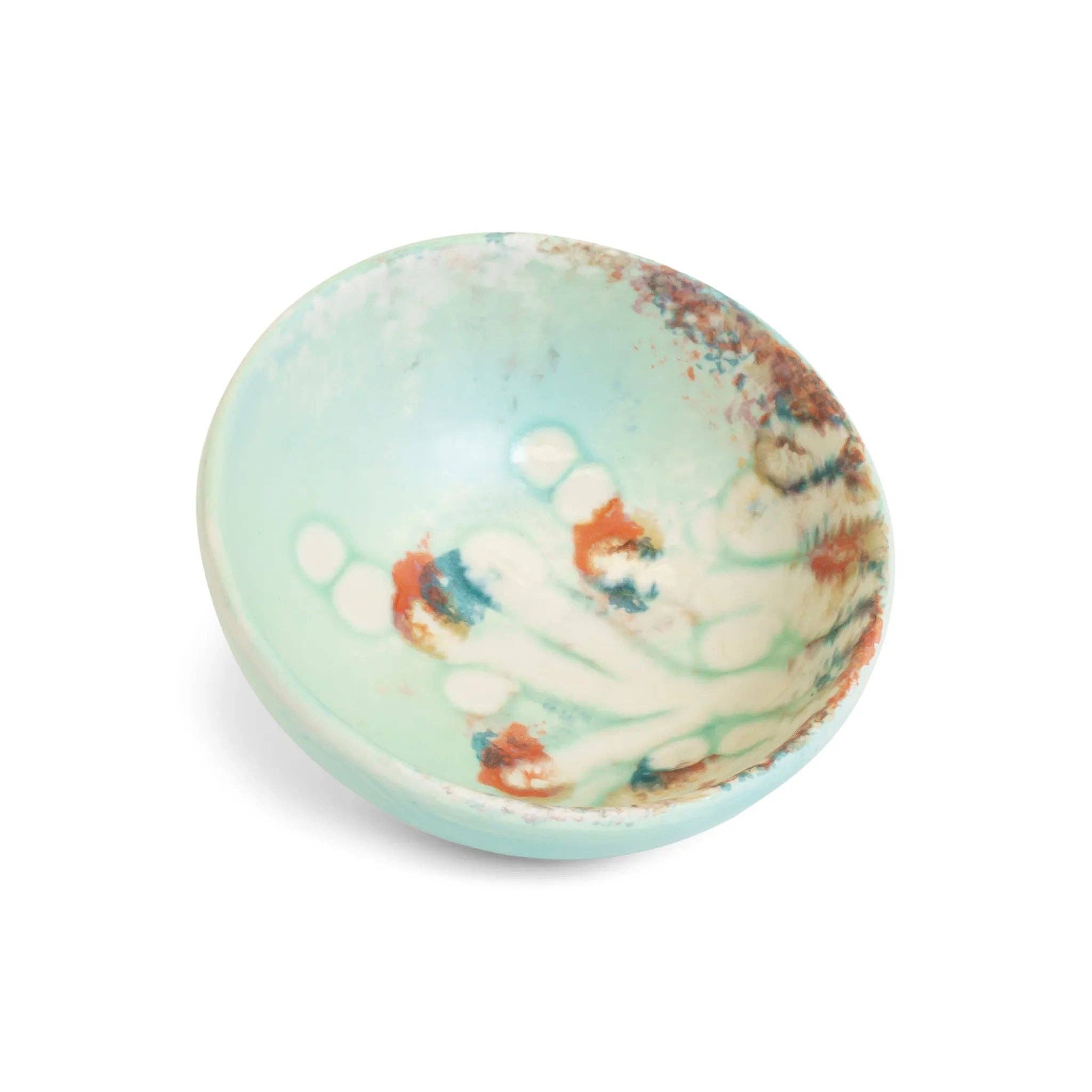 ABS Pottery – wholesale Dish – Deep Tapas Dish Coral1