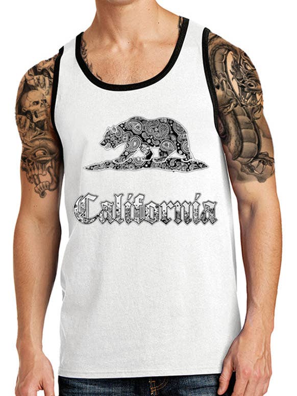 Débardeur « Cali » pour hommes pour la vente par TatDaddy Clothing Co.