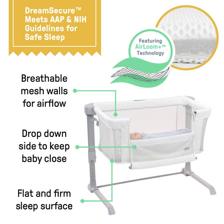Ingenuity - Wholesale Bassinet - Baby - Swaddleme DreamSecure Bassinet1