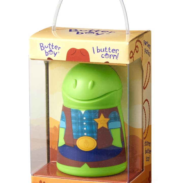 TALISMAN DESIGNS - Wholesale Corn Holders/Tools - DISCONTINUED: Butter Boy - Cowboy