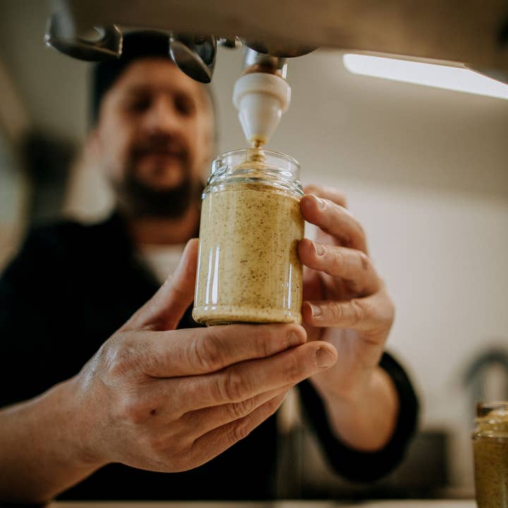 MAISON DUPONT - Wholesale Mustard - Dupont Mustard - Whole Grain 195g5