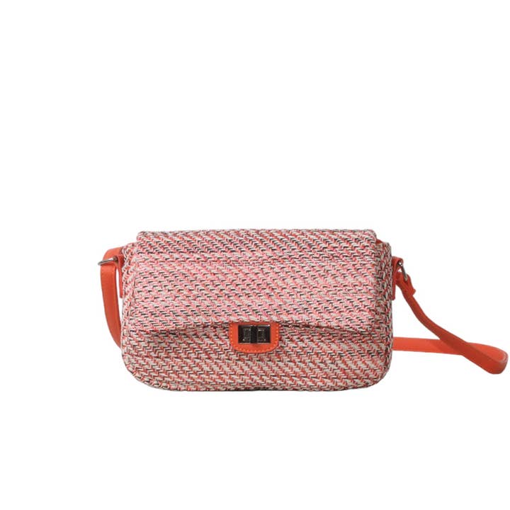 Rose SHOULDER BAG WITH FLAP, NEW COLLECTION for wholesale on Faire8